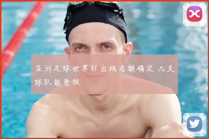 亚洲足球世界杯出线名额确定 几支球队能晋级
