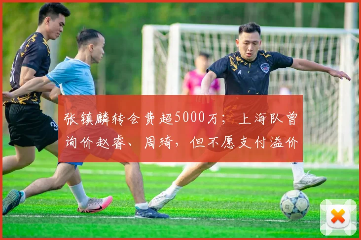 张镇麟转会费超5000万；上海队曾询价赵睿、周琦，但不愿支付溢价